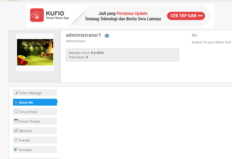 Woi, Admin KASKUS sekarang ada 2 yaa