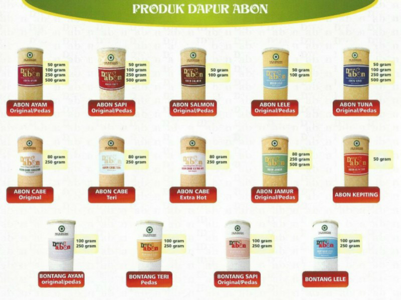 Varian Abon Sehat