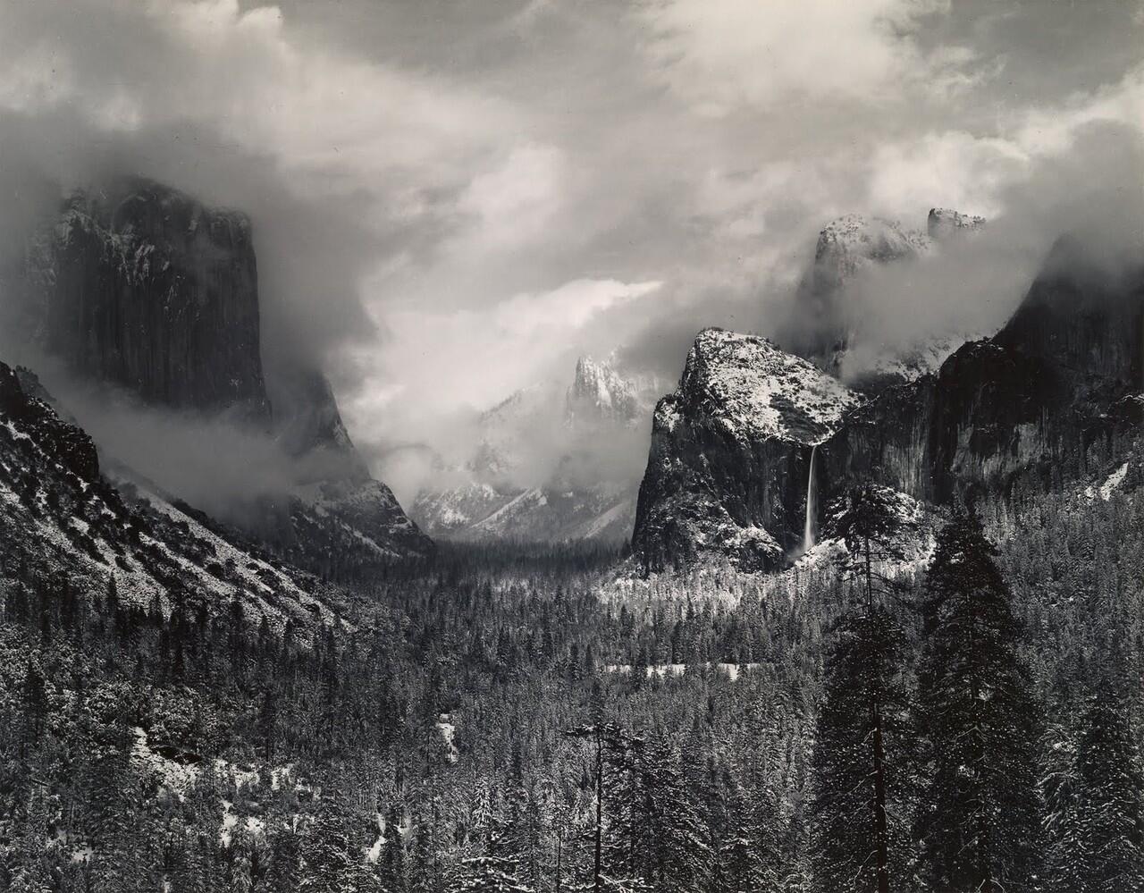 &#91;AMAZING&#93; Foto hitam putih sang Maestro Fotografi Ansel Adams yang menyejukkan Jiwa