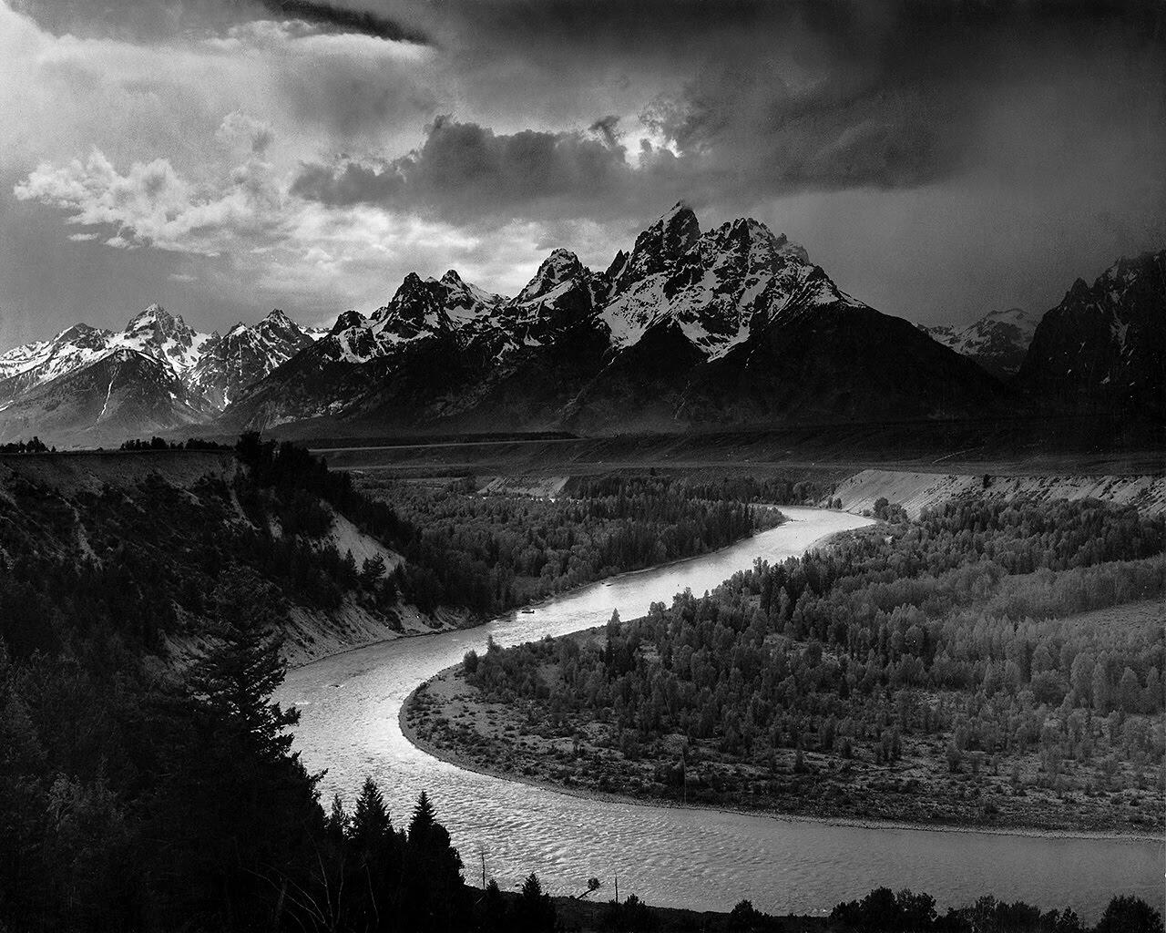 &#91;AMAZING&#93; Foto hitam putih sang Maestro Fotografi Ansel Adams yang menyejukkan Jiwa