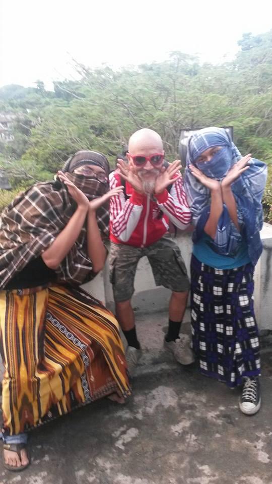 Sarung Man, Selalu Hadir Di Acara Cosplay !