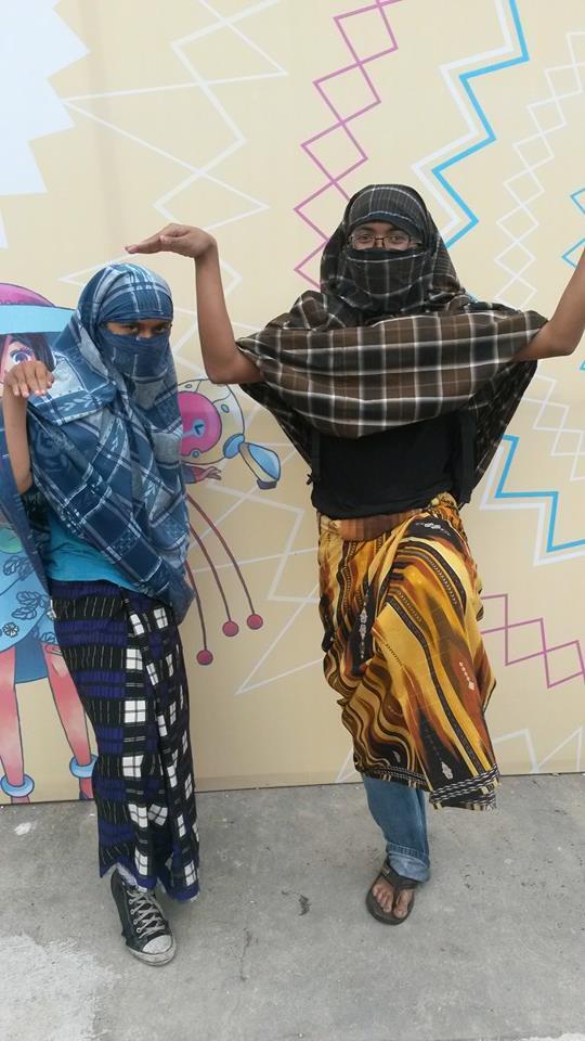Sarung Man, Selalu Hadir Di Acara Cosplay !