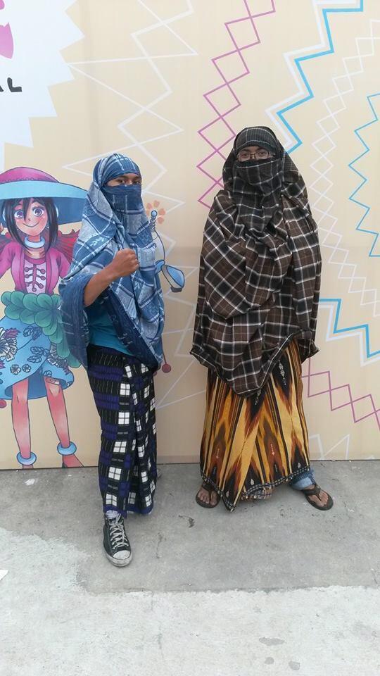 Sarung Man, Selalu Hadir Di Acara Cosplay !