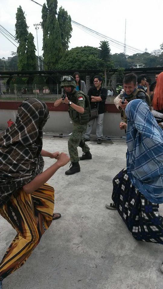 Sarung Man, Selalu Hadir Di Acara Cosplay !