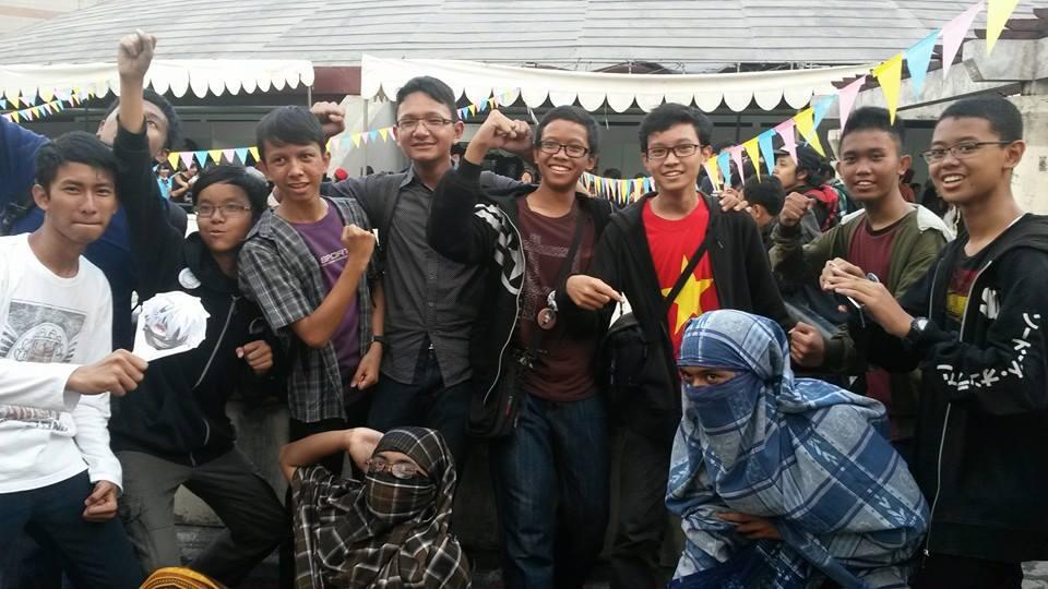Sarung Man, Selalu Hadir Di Acara Cosplay !