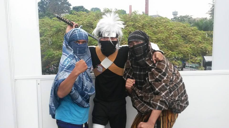 Sarung Man, Selalu Hadir Di Acara Cosplay !