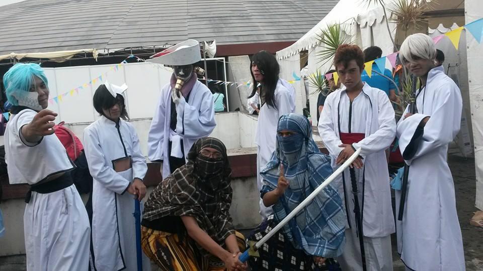 Sarung Man, Selalu Hadir Di Acara Cosplay !