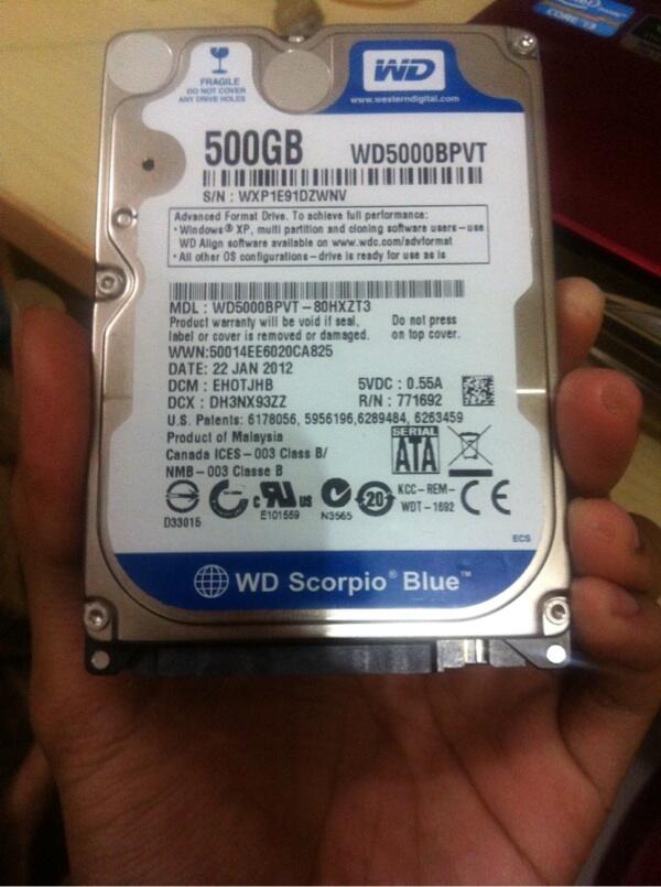 Wd blue 500gb