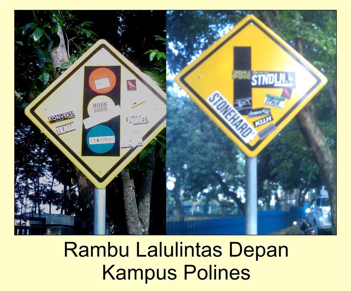 URUN REMBUG TERHADAP AKSI VANDAL DI SEMARANG