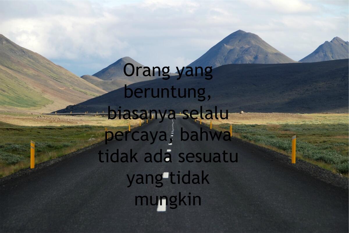 Kata-kata mutiara dari Tung Desem waringin yang bisa memotivasi agan hari ini
