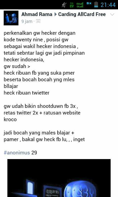 &#91;HOT&#93; Lebih Jago Dari Jim Geovedi #Hacker