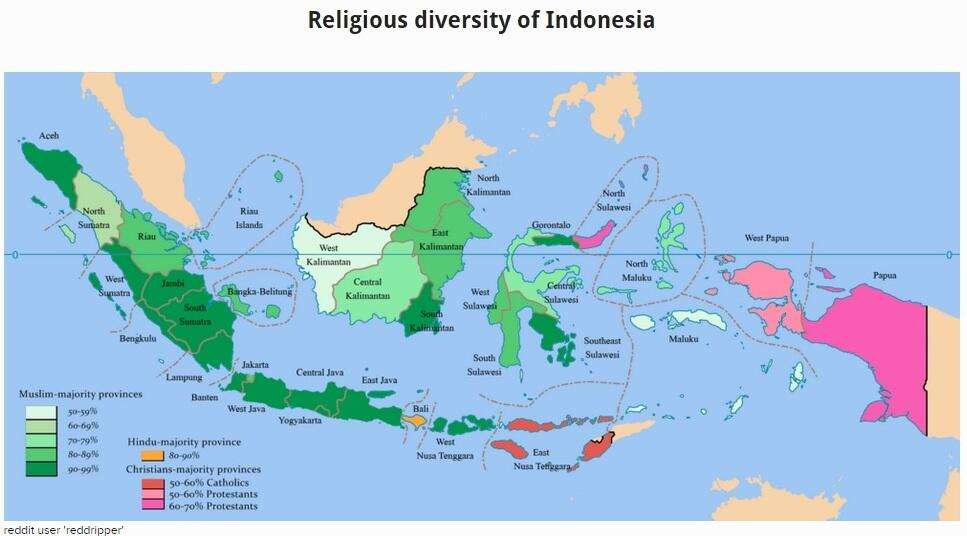 6 Hal Tentang Indonesia Yang Mungkin Anda Belum Tahu (Peta)
