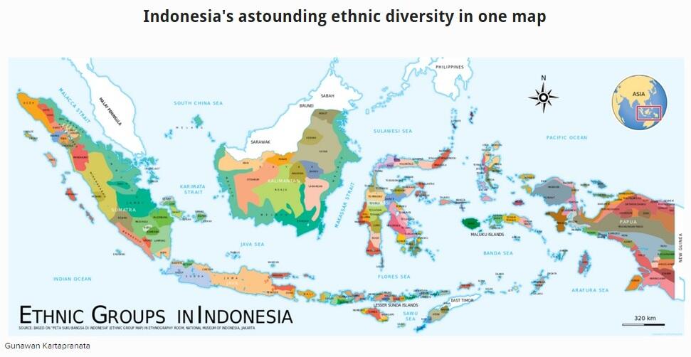 6 Hal Tentang Indonesia Yang Mungkin Anda Belum Tahu (Peta)