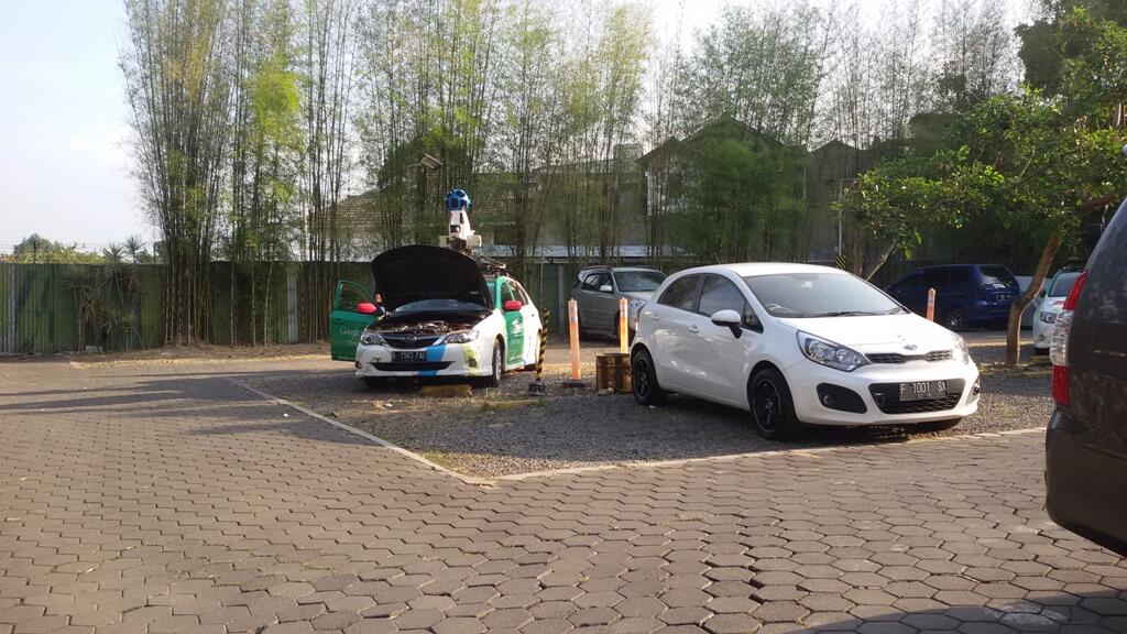 Mobil Google Street ternyata sudah ada di Bandung