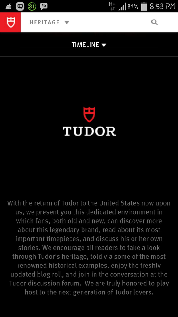 = Let's Talk About &quot;TUDOR&quot; now.. =