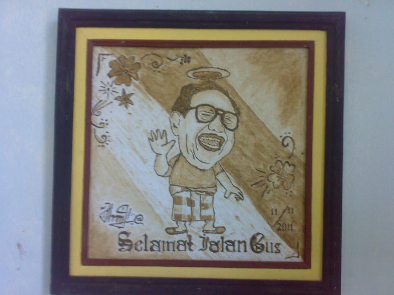 lukisan dari cekakik kopi