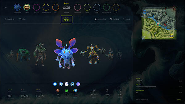 Gimana Jadinya Jika Antarmuka di Game DoTA 2 Dibuat Flat Design?
