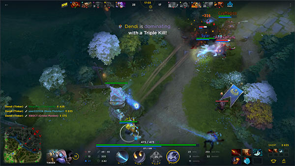 Gimana Jadinya Jika Antarmuka di Game DoTA 2 Dibuat Flat Design?