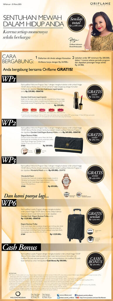 Join Oriflame Natural Swedish Cosmetics