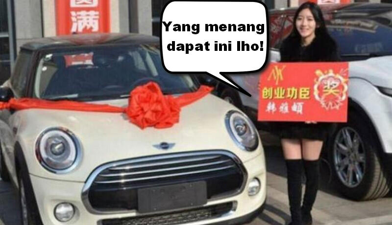 Gini caranya dapat mobil GRATIS, tanpa ngemis, maling, dsb