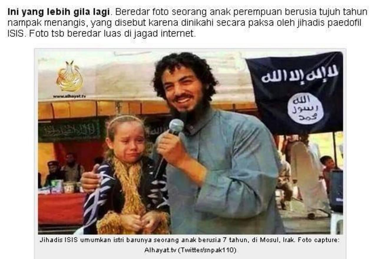 gadis ini terharu bahagia menikah dengan pejuang isis