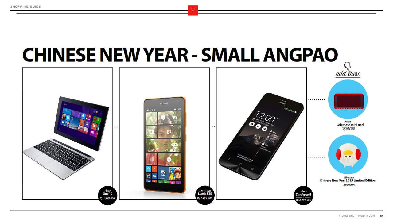 &#91;Gift Guide&#93; Rekomendasi gadget untuk hadiah Chinese New Year 