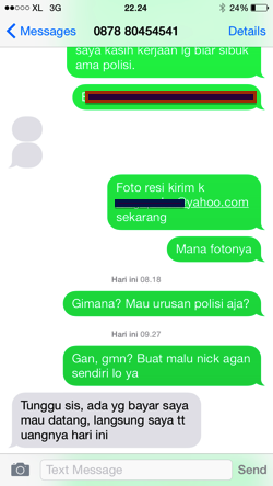 SURAT TERBUKA untuk nick dgn reputasi &quot;meilindamorii&quot; aka Penipu 087880454541