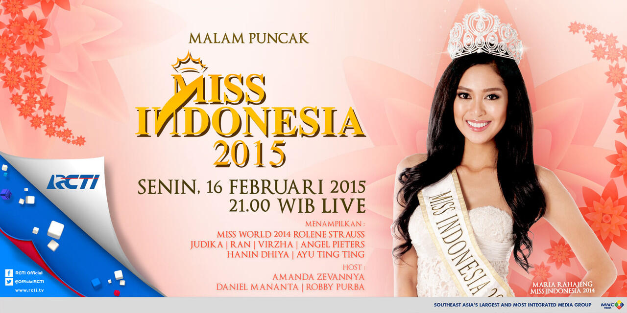 KUMPULAN FOTO ACARA MISS INDONESIA 2015 BERSAMA SARIAYU MARTHA TILAAR