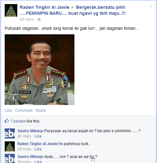 Ketika Kepala negara Menjadi sebuah bahan Candaan.