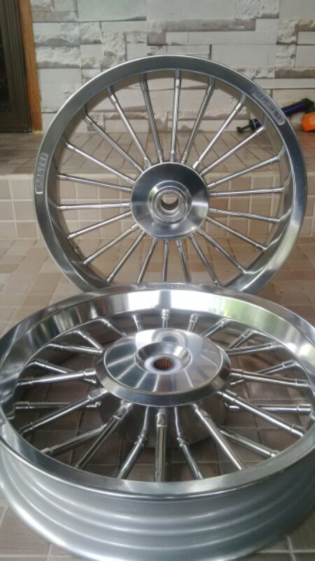 Terjual VELG POWER VARIO 125/150-VARIO-SCOOPY-SPACY-BEAT 