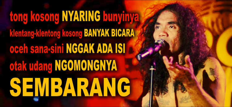 Jokowi Lantik BG, Revolusi Mental Jadi Slogan Kosong