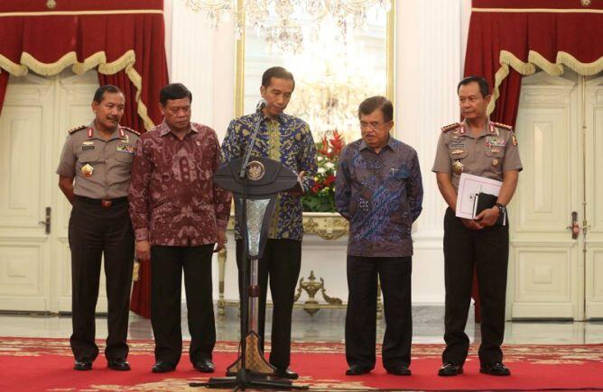 Isi Lengkap Sikap Presiden terkait Kisruh KPK-Polri