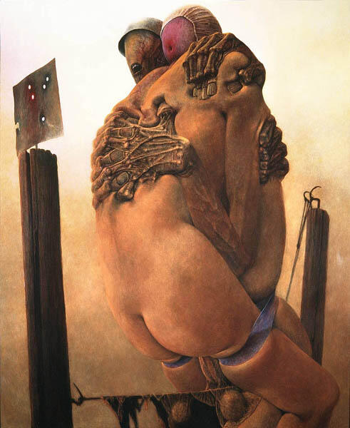 GAMBARAN NERAKA (Zdzislaw Beksinski)