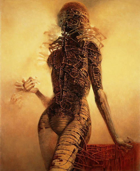 GAMBARAN NERAKA (Zdzislaw Beksinski)