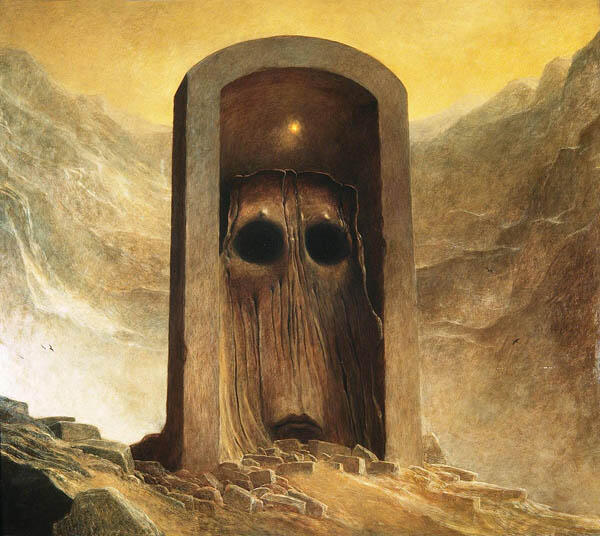 GAMBARAN NERAKA (Zdzislaw Beksinski)