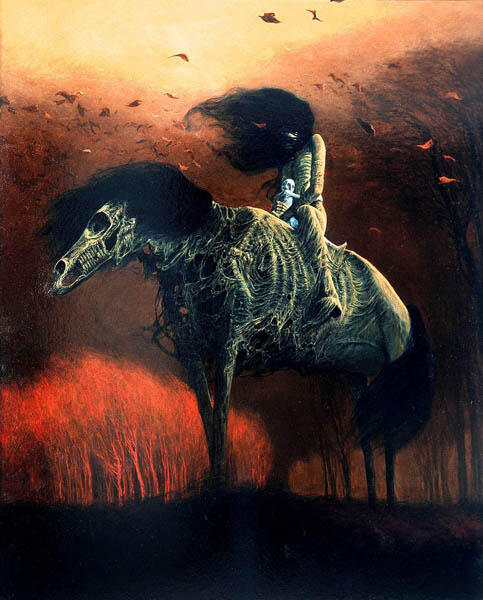 GAMBARAN NERAKA (Zdzislaw Beksinski)