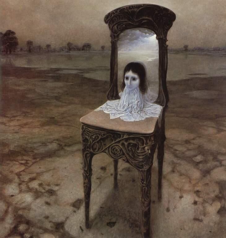 GAMBARAN NERAKA (Zdzislaw Beksinski)