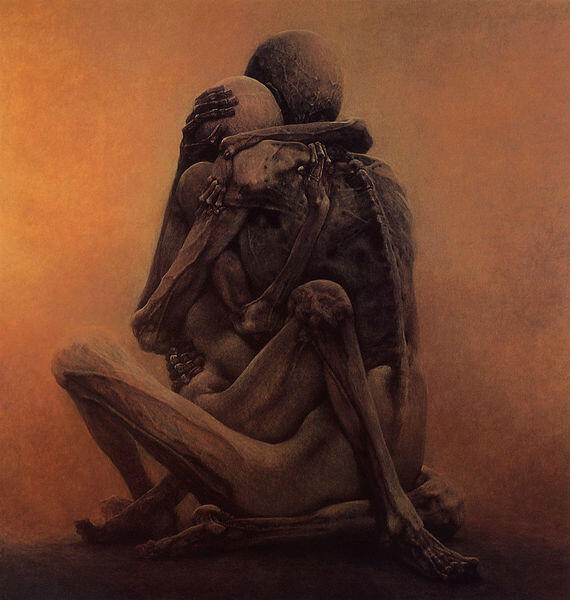 GAMBARAN NERAKA (Zdzislaw Beksinski)