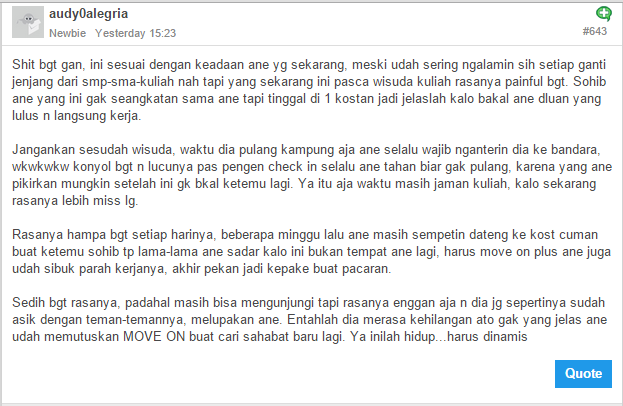 Dibalik &quot;Canda-Tawa&quot; ketika pria berpisah dgn sahabat