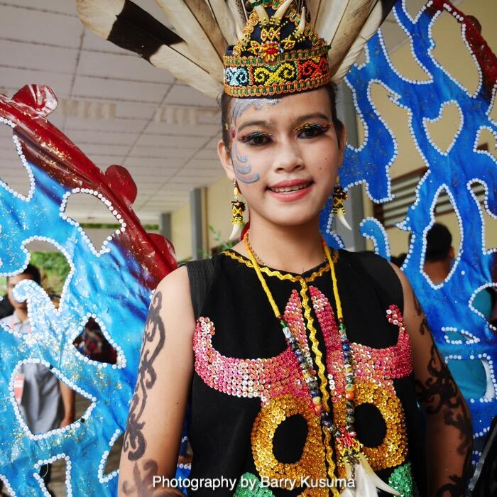 Gelar Budaya Dayak Tabalong berlangsung meriah.