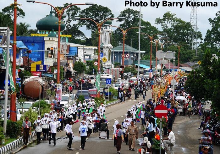 Gelar Budaya Dayak Tabalong berlangsung meriah.