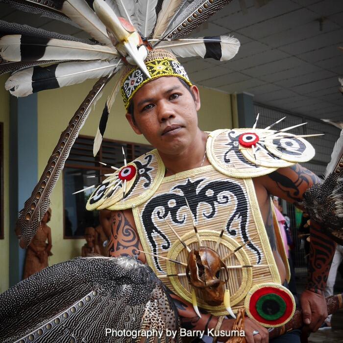 Gelar Budaya Dayak Tabalong berlangsung meriah.