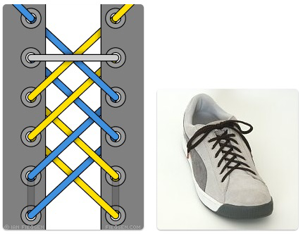 34 cara unik & keren iket tali sepatu