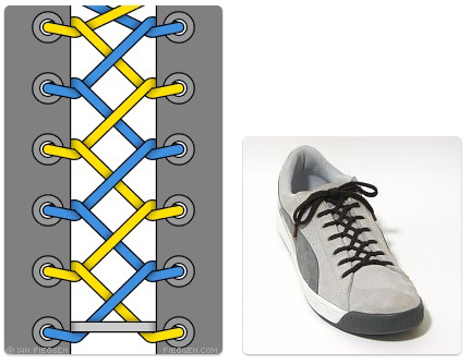 34 cara unik & keren iket tali sepatu