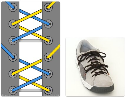 34 cara unik & keren iket tali sepatu