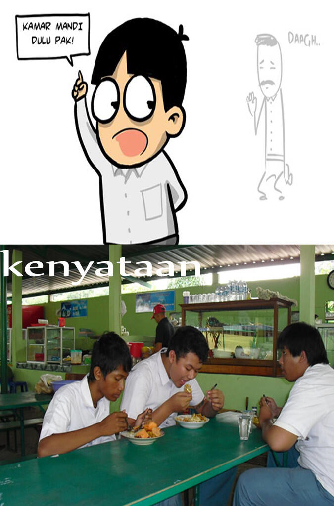 kumpulan meme sekolah buatan ane