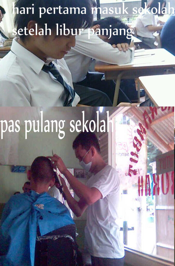 kumpulan meme sekolah buatan ane