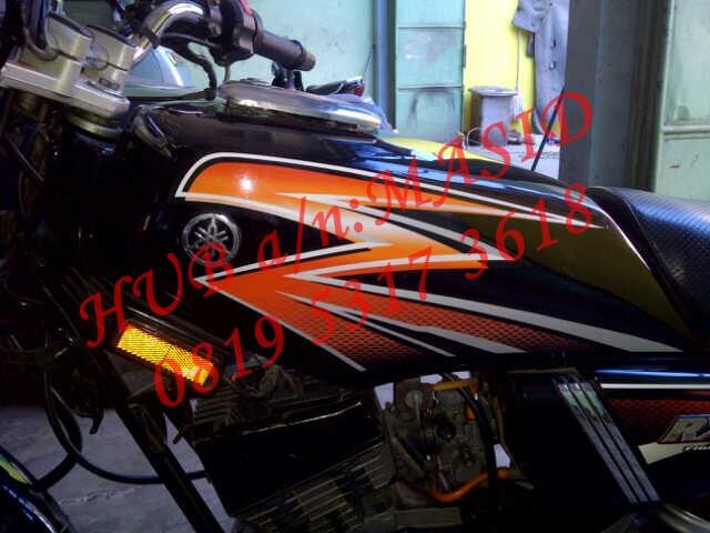"JUAL"Yamaha RX KING 2003 BIRU VS RX KING 2003 HITAM,Original