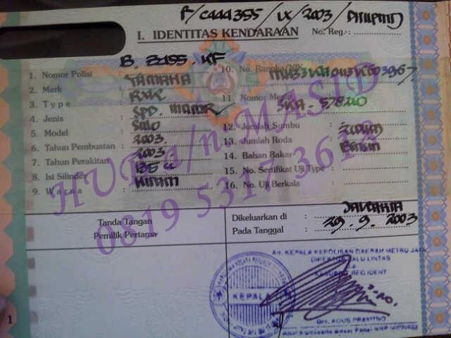"JUAL"Yamaha RX KING 2003 BIRU VS RX KING 2003 HITAM,Original
