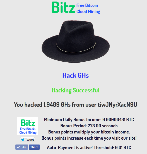 &#91; Phosphate &#93; Bitzfree Mining Gratis sambil Hack&quot;an .. Masuk gan 